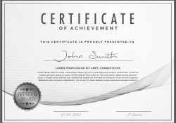 Certificate: John Smith
